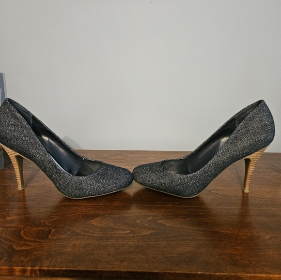 Jessica Simpson denim pumps Oscar - Picture 5 of 9